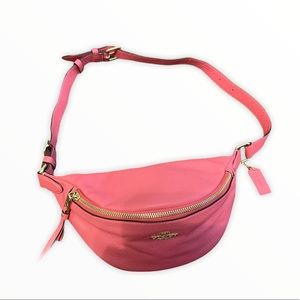 Coach Pink Belt Fanny Pack